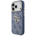 Kryt Guess 4G Big Classic Logo pro iPhone 18 Pro - modrá
