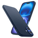 Pouzdro Spigen Liquid Air pro iPhone 16 - modré