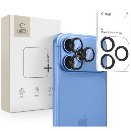Kryt Tech-Protect CAMRING FIT+ pro iPhone 18 Pro - black