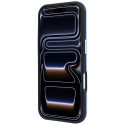 Kryt BMW SIGN DEBOSS QUILTED pro iPhone 18 Pro/17 Pro - modrý