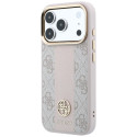 Kryt GUESS 4G MagSafe pro iPhone 18 Pro/17 Pro - růžový
