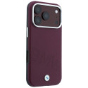 Kryt BMW pro iPhone 18 Pro/17 Pro s MagSafe - vínová