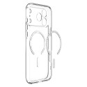 Kryt Spigen ULTRA HYBRID MagSafe iPhone 18/17 Pro - čirý/bílý
