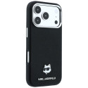 Kryt Karl Lagerfeld pro iPhone 18 Pro/17 Pro - černý