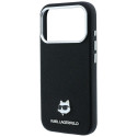 Kryt Karl Lagerfeld pro iPhone 18 Pro/17 Pro - černý