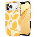 Kryt Tech-Protect LAMANO MagSafe iPhone 18 Pro/17 Pro - žlutá/bílá