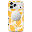 Kryt Tech-Protect LAMANO MagSafe iPhone 18 Pro/17 Pro - žlutá/bílá