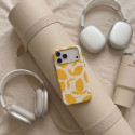 Kryt Tech-Protect LAMANO MagSafe iPhone 18 Pro/17 Pro - žlutá/bílá