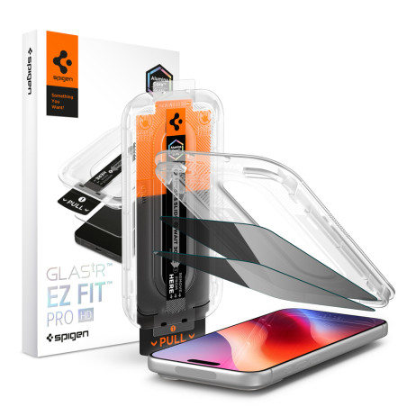 Ochranné sklo Spigen Glas.tR EZ FIT Pro HD Privacy iPhone 18 Pro (2 k
