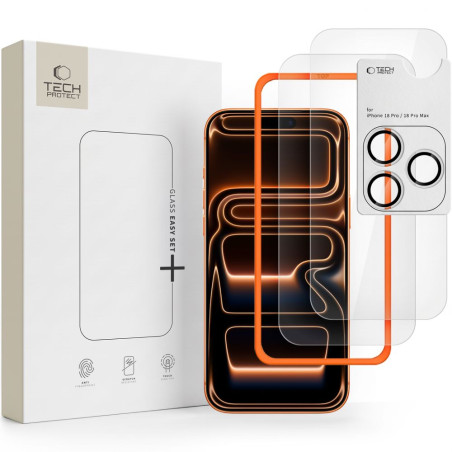 Tech-Protect EASY SET+ 2-Pack skla iPhone 18 Pro