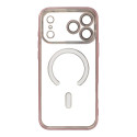 Kryt OEM ELECTRO MAG COVER MagSafe iPhone 18/17 Pro Max – zlatá/ros