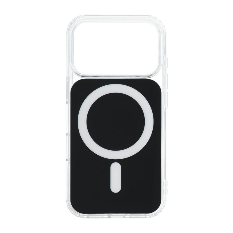 Kryt OEM CLEAR FUSION MAG COVER pro iPhone 17 Pro Max - černý (MagSafe)