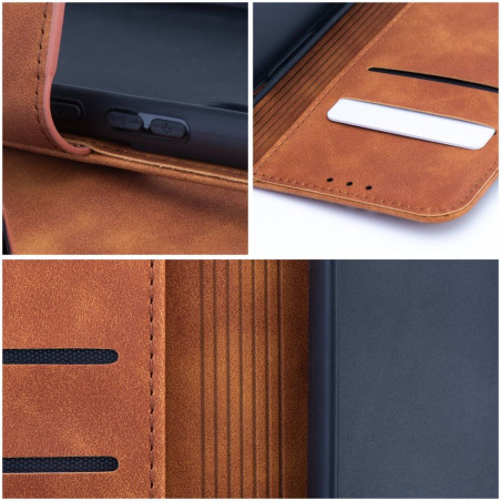 Pouzdro OEM TENDER BOOK iPhone 17/18 Pro Max – hnědá