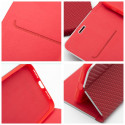 OEM LUNA Book Carbon pouzdro pro iPhone 17/18 Pro Max – červená