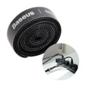BASEUS ACMGT-E01 Rainbow Circle Velcro Straps - páska na suchý zip pro organizaci kabelů, 1m, černá