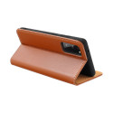 Pouzdro OEM Smart Pro Book pro iPhone 17 Pro Max – hnědá