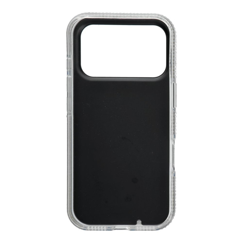 Pouzdro OEM TEDDY BEAR pro iPhone 18 Pro Max / 17 Pro Max - stříbrné