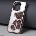 Kryt OEM TEDDY BEAR pro iPhone 17 Pro Max - růžová