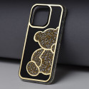 Pouzdro OEM TEDDY BEAR pro iPhone 17 Pro Max - zlaté