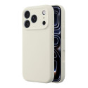 Kryt Forcell F-PROTECT Rubber Premium pro iPhone - antická bílá