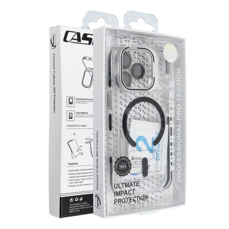 Kryt OEM LENS MAG COVER pro iPhone 18 Pro Max / 17 Pro Max - černý