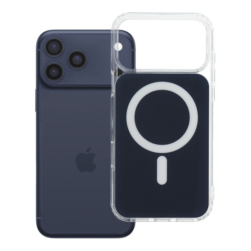 Kryt CLEAR FUSION MAG COVER pro iPhone 17 Pro Max / 18 Pro Max - tmavě modrá