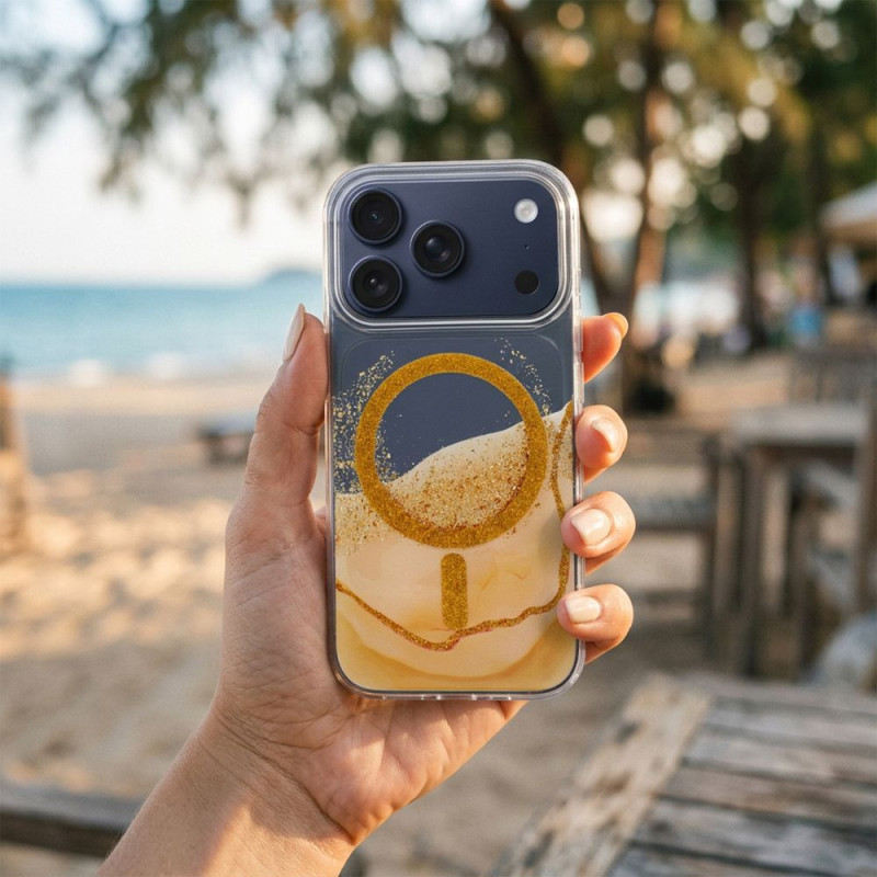 Kryt OEM GOLDEN MAG COVER pro iPhone 17 Pro Max / 18 Pro Max - zlatá