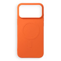 Kryt OEM MagSafe Silicone pro iPhone 17 Pro Max – oranžový