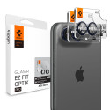 Spigen Optik Pro EZ Fit Ochrana čočky fotoaparátu pro iPhone Duo – Night Sky (2 ks)