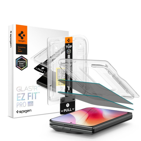 Spigen Glas.tR EZ Fit Pro Privacy Tvrzené sklo s filtrem soukromí pro iPhone Duo (2 ks)