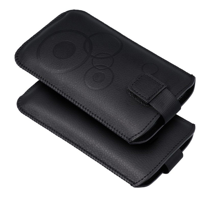Kryt Forcell DEKO pro mobil univerzálně Nokia C5/E51/E52/515 a Samsung S5610 - černý