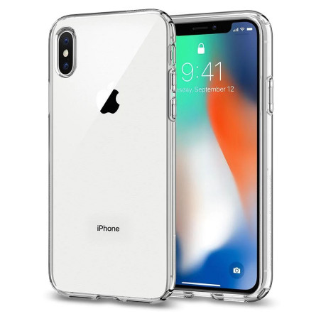 Kryt CLEAR CASE 2 mm BOX iPhone X/XS – transparentní