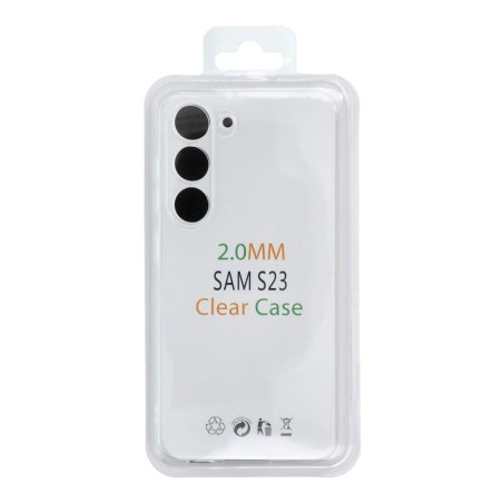 Kryt CASE 2 mm BOX pro Samsung S25 PLUS - transparentní