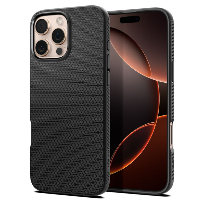 Pouzdro Spigen Liquid Air pro iPhone 16 Pro Max – Matte Black
