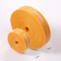 BASEUS ACMGT-E01 Rainbow Circle Velcro Straps - páska na suchý zip pro organizaci kabelů, 1m, černá