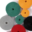 BASEUS ACMGT-E01 Rainbow Circle Velcro Straps - páska na suchý zip pro organizaci kabelů, 1m, černá