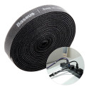 BASEUS ACMGT-F01 Rainbow Circle Velcro Straps - páska na suchý zip pro organizaci kabelů, 3m, černá