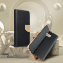 Fancy Book flip case pro iPhone 14 PLUS black/gold