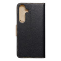 Flip case Fancy Book pro Samsung S24 PLUS - black/gold
