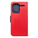 Kryt FANCY BOOK pro Redmi NOTE 13 PRO PLUS 5G - červený / tmavě modrý