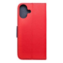 Flip pouzdro Fancy Book pro iPhone 16 Plus červená/modrá