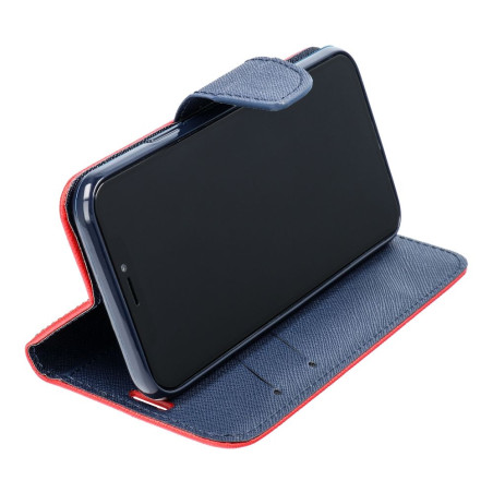 Kryt FANCY Book pro Redmi NOTE 14 PRO/14 Pro Plus 5G - červená/n