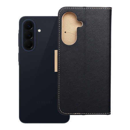 Fancy Book kryt pro Samsung A57 5G - černá/zlatá