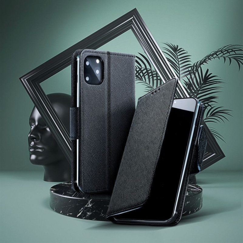 Pouzdro FANCY BOOK pro Xiaomi Redmi NOTE 15 PRO PLUS 5G - černé