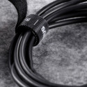 BASEUS ACMGT-F01 Rainbow Circle Velcro Straps - páska na suchý zip pro organizaci kabelů, 3m, černá