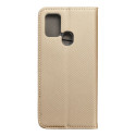 SMART CASE BOOK Kryt pro Samsung A21s zlatý
