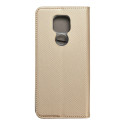 Kryt BOOK pro Motorola E7 PLUS / G9 PLAY - gold