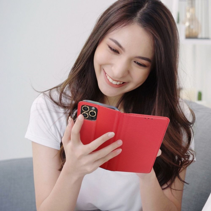 Kryt / flip pouzdro pro Samsung A32 5G - červené