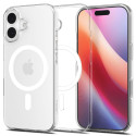 Pouzdro Spigen Liquid Crystal Mag MagSafe pro iPhone 17 – Clear/White