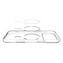 Pouzdro Spigen Liquid Crystal Mag MagSafe pro iPhone 17 Pro Max – Clear/White